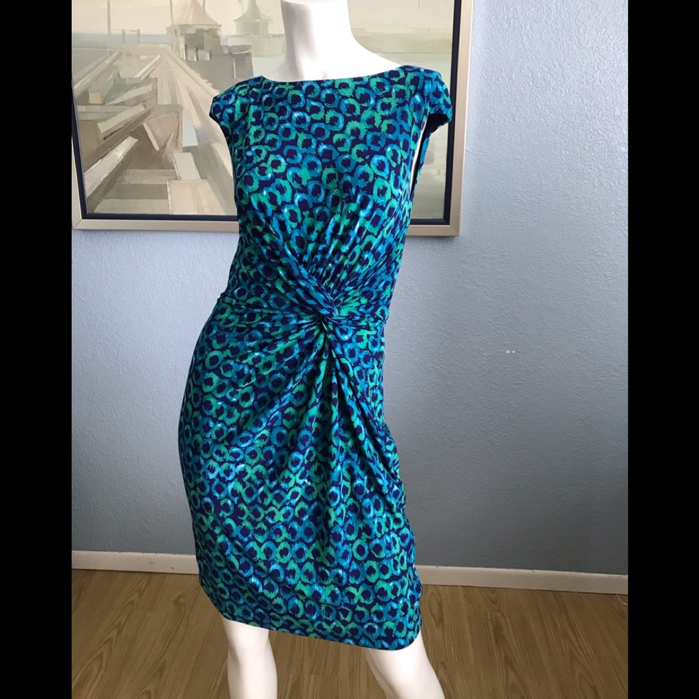 Polo Ralph Laurent animal print sleeveless dress
